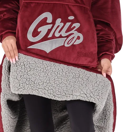 Miniatura 6 de THE COMFY - Manta portátil original de sherpa y microfibra, viene en tamaño extragrande, con cremallera de un cuarto, de talla única, y vista