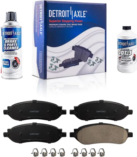 Miniatura 59 de Detroit Axle - Pastillas de freno traseras para Kia Sportage 2017-2022, Hyundai Tucson 2016-2021, pastillas de freno de cerámica 2018 2019 2020