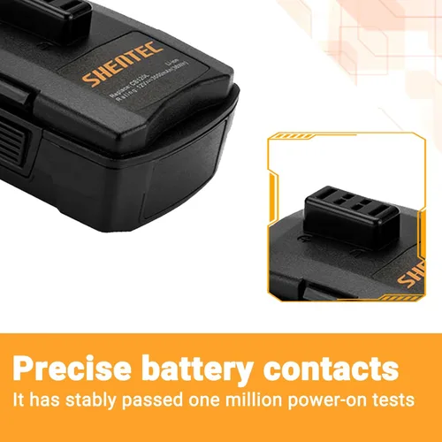 Miniatura 4 de Shentec Paquete de 2 baterías de 3.0Ah 12V compatibles con RYOBI CB120L CB121L BPL-1220 130503001 130503005, batería de litio de 12 V