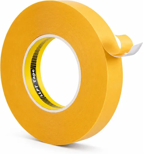 LLPT Cinta de carpintería de doble cara, cinta de plantilla CNC de 0.984 in x 108.3 ft (WT258) | Industrial Removable Template Tape, Strong