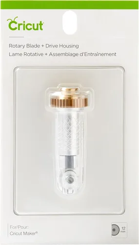 Miniatura 2 de Kit de Reemplazo de Cuchilla Giratoria Cricut, Incluye una Cuchilla de Corte Dura con Tapa Protectora, Arandela, Tuerca y Destornillador, Corta