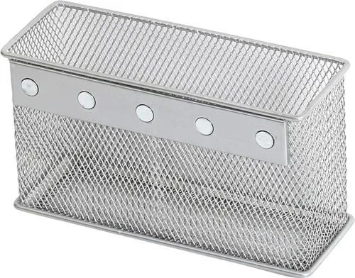 Ybm Home Soporte magnético para lápices, organizador de malla de alambre con imanes fuertes, excelente para pizarras, refrigerador y taquilla, 1
