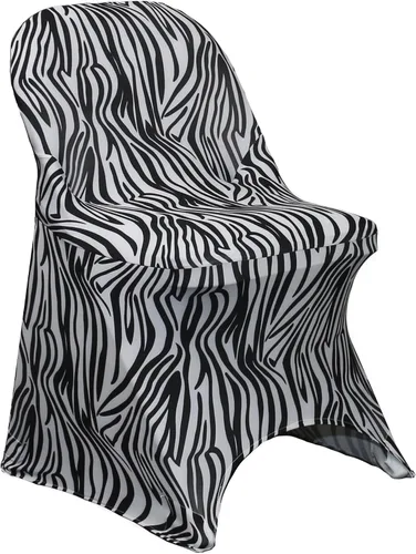Miniatura 53 de YOUR CHAIR COVERS - Funda para silla plegable de elastano azul claro - Funda de cojín tapizada plegable elástica ajustable extraíble lavable