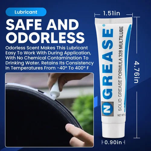 Miniatura 6 de Lubricante de grasa y junta tórica para juntas tóricas Hayward SPX0327-2oz Lubricante de silicona impermeable para filtros de piscina, grasa