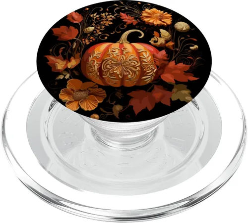 Miniatura 8 de Calabazas de Acción de Gracias PopSockets de otoño PopGrip estándar