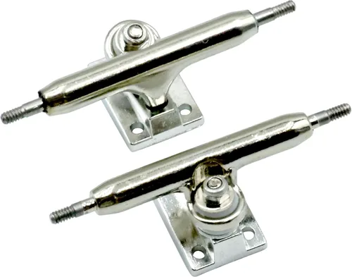 Miniatura 32 de A1 Pro Fingerboard Trucks 36 mm 34 mm 32 mm con nueva base y copa de pivote (32 mm Azul bebé)