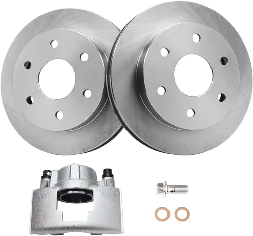 Miniatura 50 de Detroit Axle - Rotores de freno delanteros para Lexus GS350 GS430 GS450h GS460 IS200t IS250 IS300 IS350 Reemplazo de rotores de freno perforados