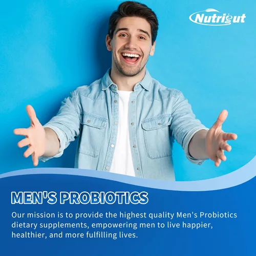 Miniatura 7 de Probióticos para hombres, 100 mil millones de UFC con prebióticos, bayas de palma enana, semillas de calabaza, arándano y licopeno para la salud