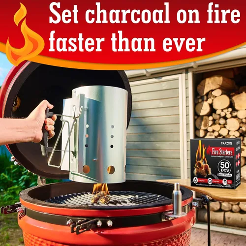 Miniatura 5 de Todos los arrancadores de fuego de madera natural: Chimenea Camping Parrilla de arranque de carbón BBQ Chimenea Estufa de leña fogatas. Palos