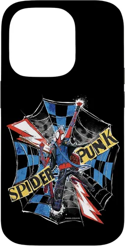 Miniatura 17 de Marvel Spider-Man: Across The Spider-Verse - Carcasa para iPhone 17, diseño de Spider-Punk