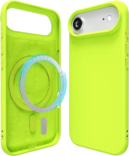 Miniatura 147 de oakxco Funda de silicona para iPhone 12 Pro Max, magnética, compatible con carga inalámbrica Magsafe, cubierta protectora de goma suave y delgada