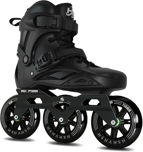 Patines en línea de 3 ruedas para mujeres y hombres, patines de alto rendimiento con ruedas de 4.331 in, patines de velocidad profesionales en línea
