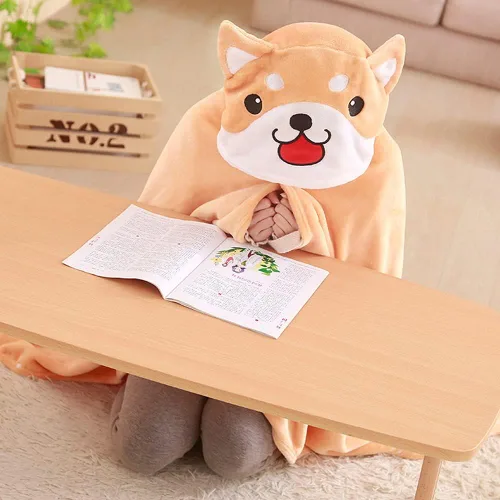 Miniatura 7 de Coriresha - Sudadera con capucha para niños, estilo perro, con orejas de perro en 3D y cola de perro, manga larga