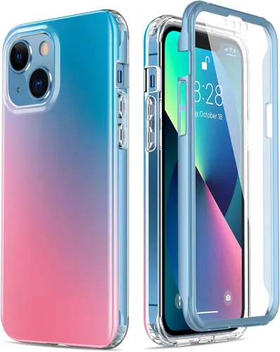 Miniatura 8 de Esdot Funda protectora para iPhone 13 Mini con protector de pantalla integrado, protección de grado militar con diseños de moda para mujeres