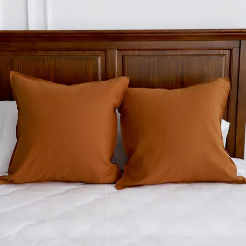 Miniatura 10 de Simple&Opulence - Fundas de almohada lumbar de lino 12x20 pulgadas, juego de 2, mezcla de lino y algodón, rectangulares, decorativas, para sofá