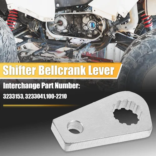 Miniatura 2 de Motoforti Palanca de palanca de cambios de acero para Polaris Sportsman 335 400 400L 1999-2000 Reemplazar 3233153 3233041