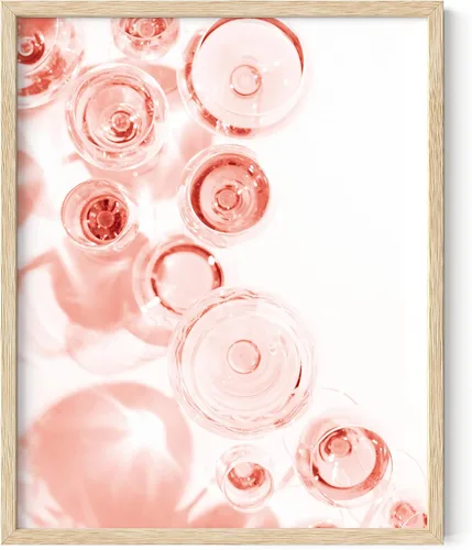 Miniatura 28 de Haus & Hues - Póster rosa con impresión de guepardo para decoración de pared de habitación, decoración artística para pared, sin marco, diseño