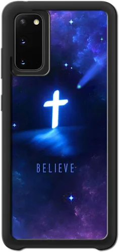 Funda para Samsung Galaxy S20 5G - Funda de teléfono con patrón cristiano religioso - Funda de TPU con protección de absorción de impactos