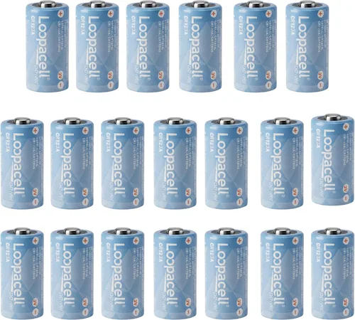 LOOPACELL CR123A CR123 123A 3V Litio 20 Baterías (no recargables)