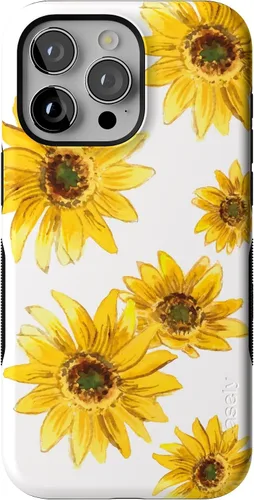 Miniatura 11 de Funda Casely para iPhone 15 Pro Max Todas las sonrisas Adhesivo de cara sonriente Compatible con MagSafe Diseño protector audaz