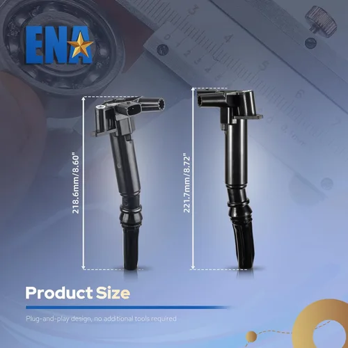 Miniatura 8 de ENA Paquete de bobinas de encendido 6.2 6.2L V8 compatible con Ford F250 F150 F350 Super Duty, Lobo 2010 2011 2012 2013 2014 2015 2016 2017 UF631