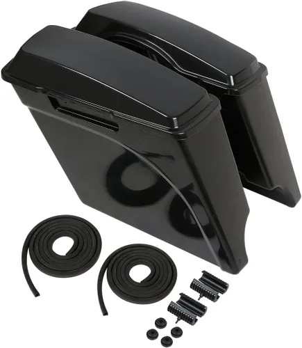 Miniatura 20 de XMT-MOTO Alforjas duras Alforjas para Harley 1994-2013 modelos Touring road glide, road king, ultra, street glide, electra glide y modelos Softail