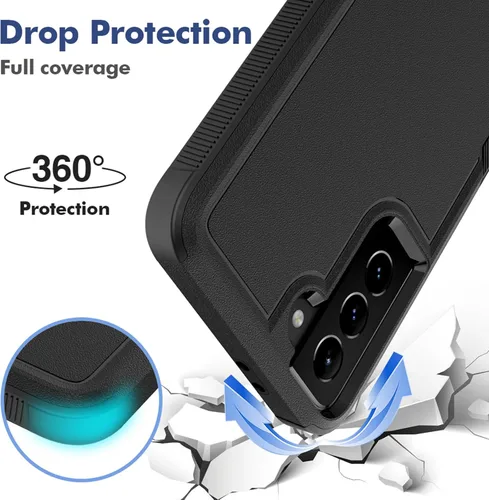 Miniatura 3 de Funda para Samsung Galaxy S21 Plus: funda protectora de doble capa resistente para teléfono celular a prueba de golpes con protector de pantalla