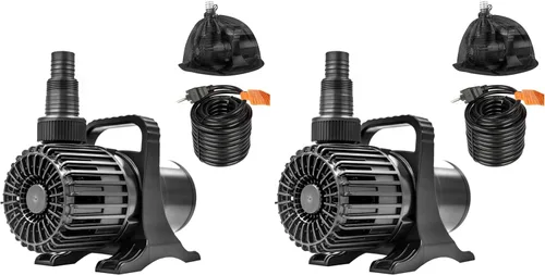 Miniatura 13 de OYO WATER Bomba de Estanque Externa Grande 4700gph-250W 10M Fuente de Agua y Kio Fuente de Peces & Bomba de Jardín Sumergible IPX8: Cable Largo