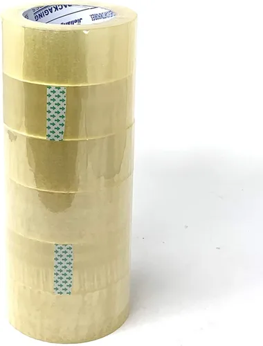 Miniatura 4 de Allgala Paquete de valor de cinta de embalaje de sellado de cartón resistente, transparente (4 rollos) 3 "x110-TP10003
