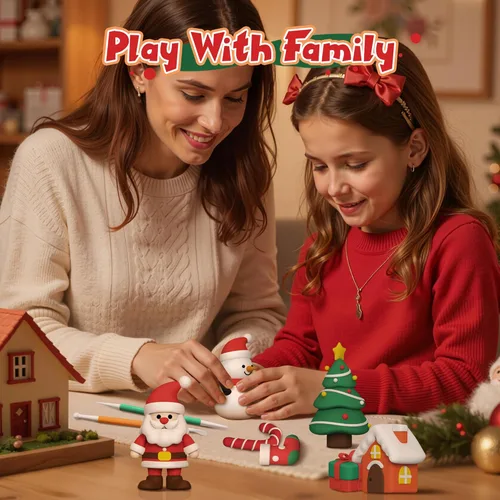 Miniatura 9 de Arcilla seca al aire, 12 cajas de arcilla para modelar para niños, manualidades, juguete de regalo, kit de arcilla seca al aire para niños y niñas