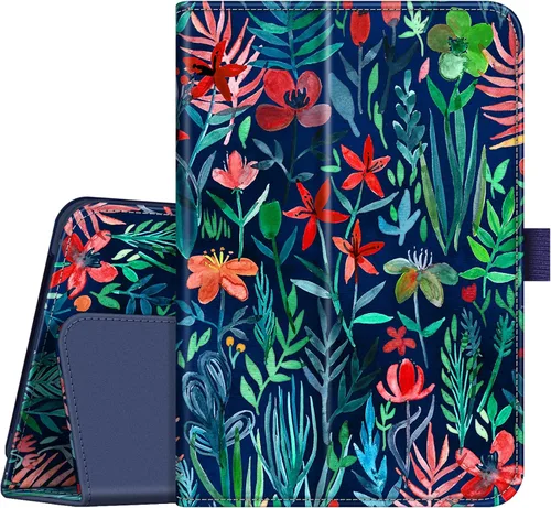 Miniatura 11 de Fintie Funda tipo folio para tablet Fire 7 (12ª generación, versión 2022), último modelo, piel vegana de alta calidad, delgada, plegable