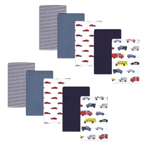 Miniatura 22 de Hudson Baby - Paños unisex de franela de algodón para bebé, bosque, talla única