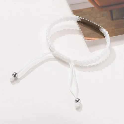 Miniatura 77 de Pulsera de barra para bebé: chapado en oro de 18 quilates, pulsera con placa de identificación personalizada para niños pequeños de mamá, nombre