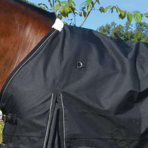 Miniatura 2 de Country Pride Glacier Rainsheet - Manta impermeable de caballo resistente al viento, carcasa exterior de Cordura 600D, forro de nailon suave