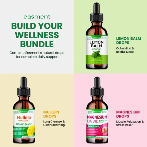 Miniatura 8 de Gotas de gordolobo para limpieza de pulmones – Paquete de 2 tintura de apoyo pulmonar con extracto de hoja de gordolobo, suplemento de alivio