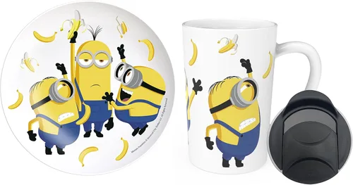 Miniatura 22 de Zak Designs Minecraft - Juego único de tazas de café de cerámica, tazas de café con mango cómodo para regalos de jugadores, aptas para lavavajillas