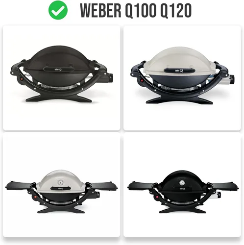 Miniatura 4 de Skyflame Conjunto de regulador de válvula de parrilla de gas compatible con Weber Q100 Q120 Series - Piezas de repuesto para Weber 80477