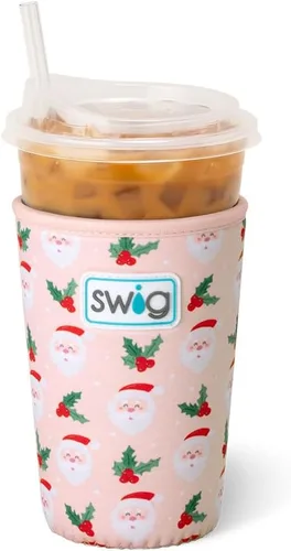 Miniatura 37 de Swig Life Coolie de Taza Helada Mediana, Funda Aislante de Taza de Café Helado de Halloween de 22oz con Asa, Coolie Aislado de Neopreno Mantiene