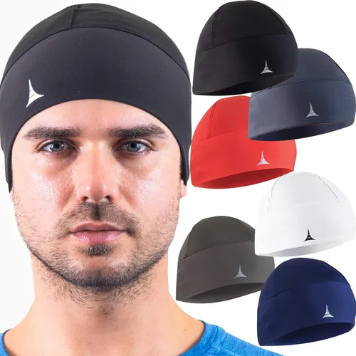 Miniatura 23 de Gorro para correr o forro para casco: máxima retención térmica y absorción de la humedad. Se ajusta debajo de cascos.