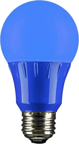 Miniatura 18 de Sunlite 80146 - Foco de luz LED de color A19, 3 W (equivalente a 25 W), base mediana E26, no regulable, certificación UL, decoración de fiestas