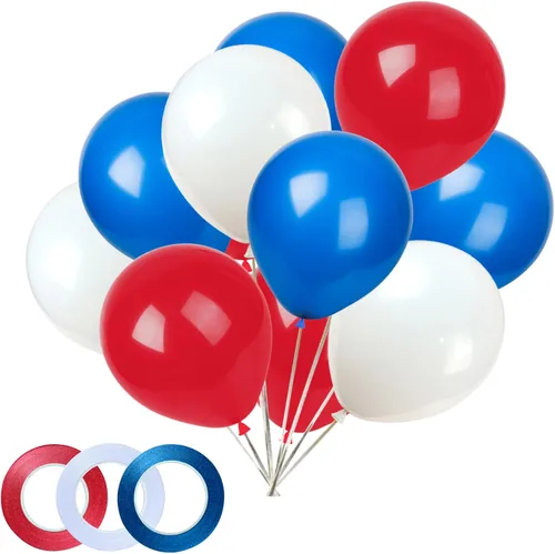 Miniatura 8 de KADBANER Globos rojos, amarillos y negros, paquete de 100 globos de látex de 12 pulgadas