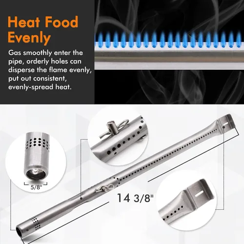 Miniatura 5 de Piezas de repuesto para parrilla Char-Broil Advantage 3 Burner 463343015, 463340315, 463335115, 463435115, 463436815, 463370015, 463234815. il