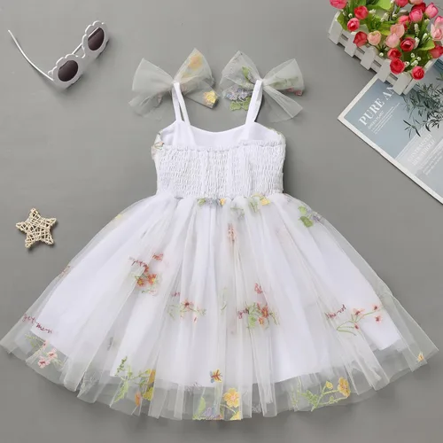 Miniatura 219 de IMEKIS Vestido de princesa de cumpleaños para niña pequeña, confeti brillante, bohemio, arco iris, pastel, sesión de fotos, traje para 1-6T