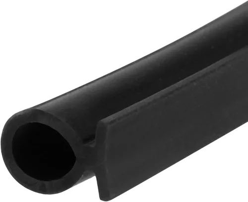 Miniatura 12 de METALLIXITY Burlete de ventana tipo bombilla (0.276 in x 9.8 ft), 1 unidad, tira de sellado de silicona para montaje en ranura en T se adapta a