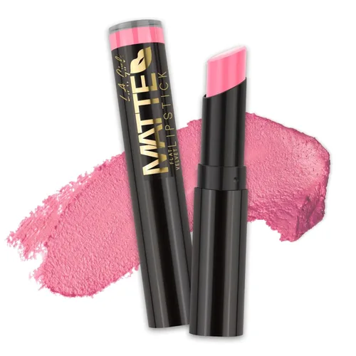 Miniatura 5 de L.A. Girl Lápiz labial mate de terciopelo plano, Bite Me GLC810