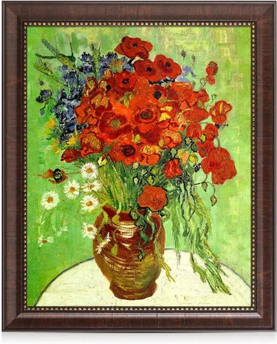 Miniatura 103 de Serie de pinturas de Vincent Van Gogh (favoritos). Reproducción de arte clásico de Van Gogh, impreso en lienzo Noche estrellada