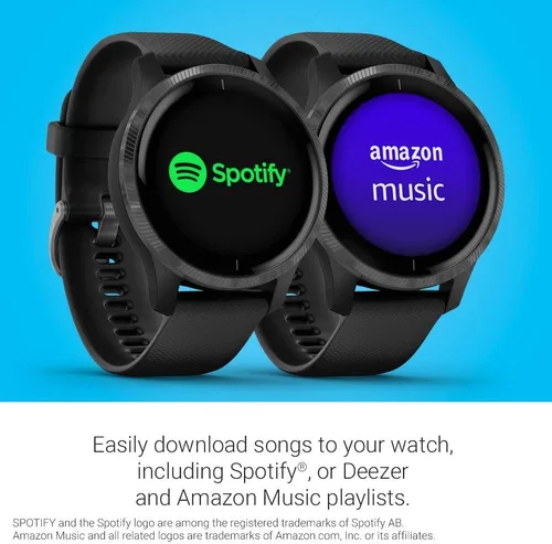 Miniatura 5 de Garmin 010-02173-11 Venu, GPS SmartWatch con pantalla táctil brillante, presenta música, monitoreo de energía corporal, entrenamientos animados