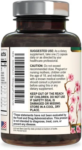 Miniatura 8 de Probióticos vaginales para mujeres, equilibrio de pH con prebióticos y lactobacilos, 50 mil millones de UFC por cápsula, suplementos de salud