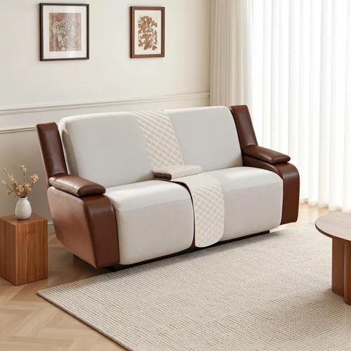 Miniatura 6 de Arfntevss Fundas para sofá seccional reclinable para sofá seccional en forma de L, funda antideslizante lavable para sofá reclinable con forma de L