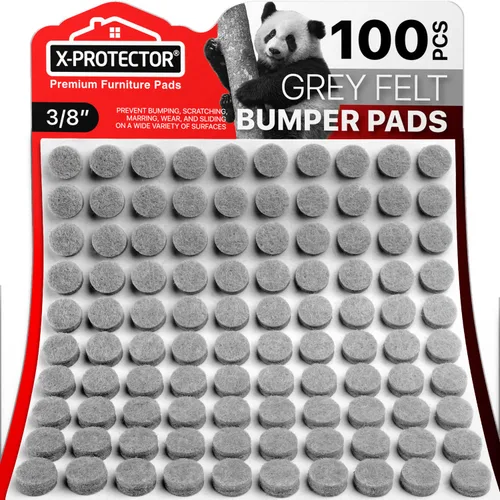 Miniatura 11 de X-Protector Tiras Amortiguadoras para Puertas de Gabinete - 40 PIEZAS - Silenciador de Puerta Transparente - Amortiguadores Premium para Puertas